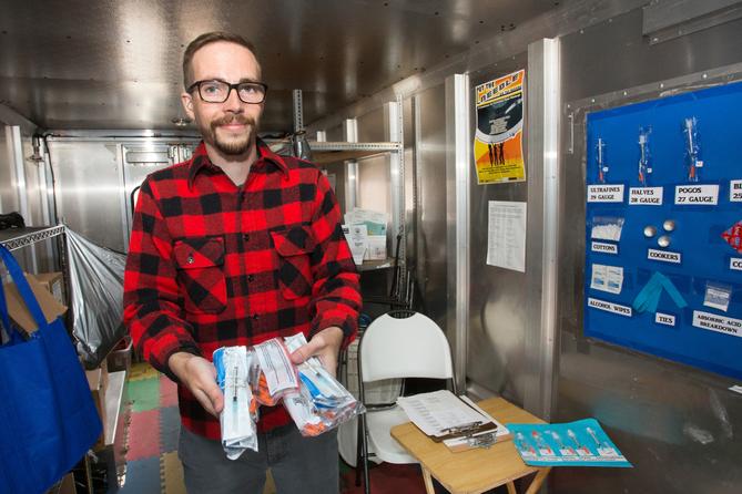 If someone shows symptoms, they’re given gloves, a face mask, and extra harm reduction supplies so they can self-quarantine, said Aaron Arnold, executive director of Prevention Point Pittsburgh.