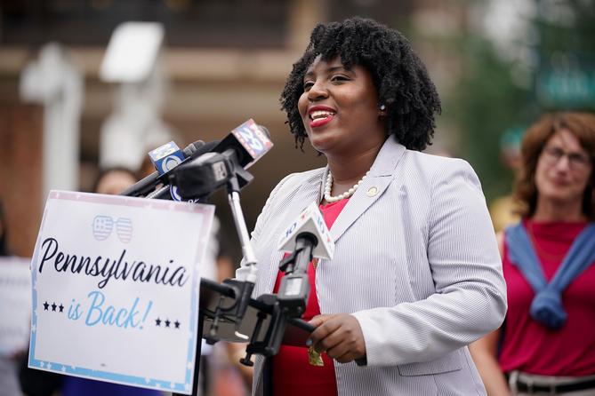 Pa. House Dem. Leader McClinton says she should be chamber speaker, as her party won more seats in this year's election.